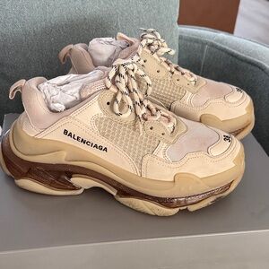Balenciaga Triple S Nude